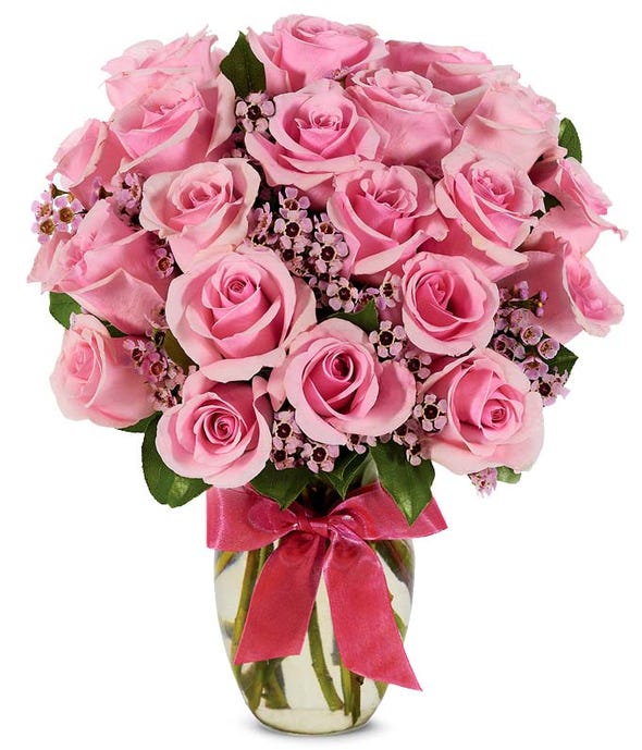 Pink Rose Bouquet (6830803026116)