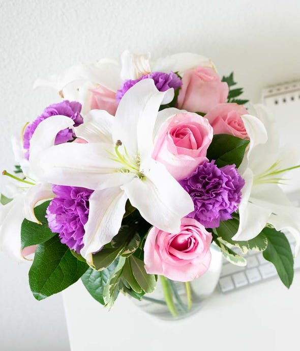 Perfect in Pastel Bouquet (6830889959620)