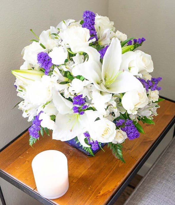 Clear Blue Skies Bouquet (6830872985796)