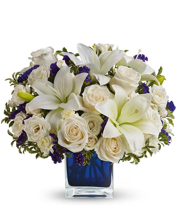 Clear Blue Skies Bouquet (6830872985796)